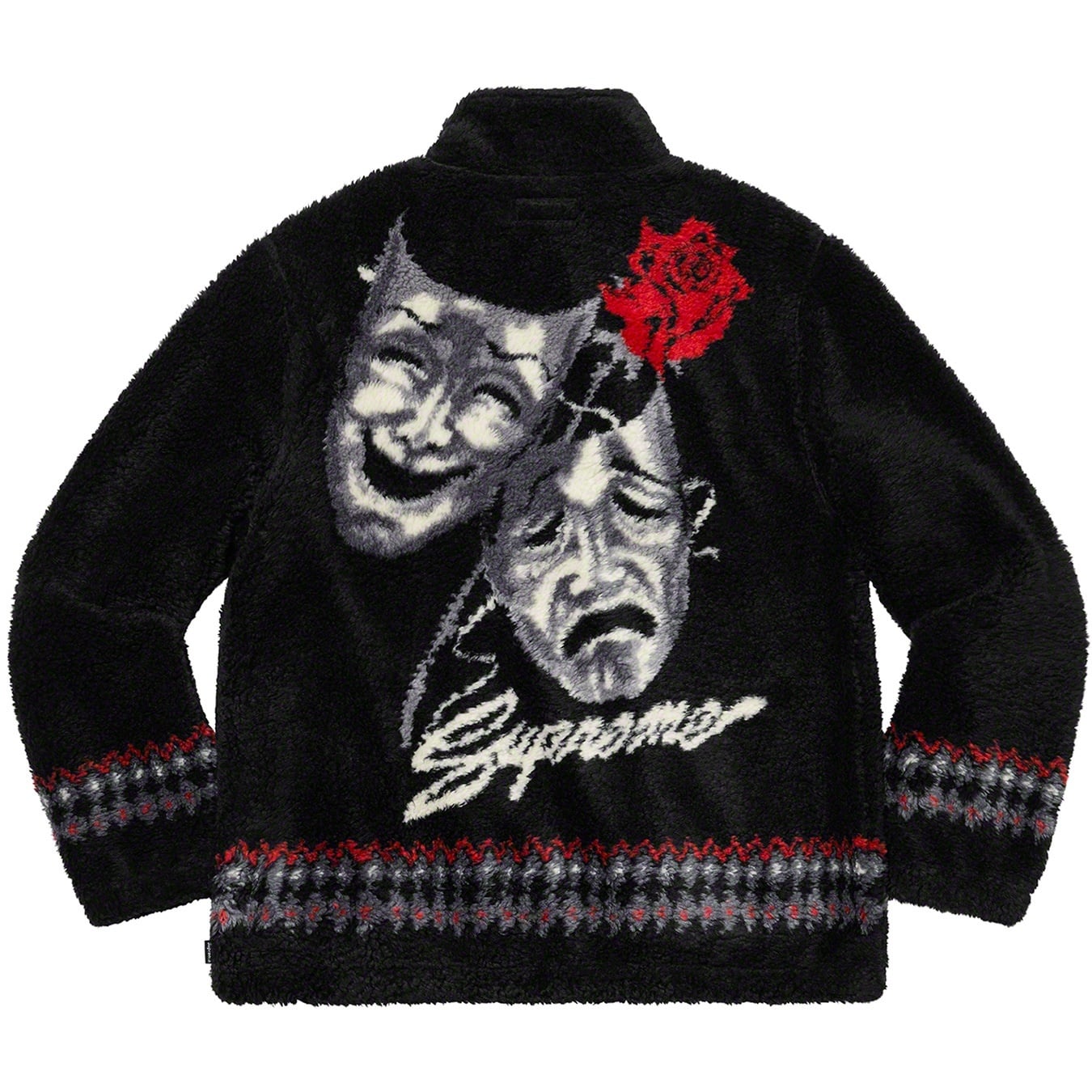 Drama Mask Fleece Jacket view 5